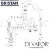 Bristan Java Pillar Bath Shower Mixer Spares